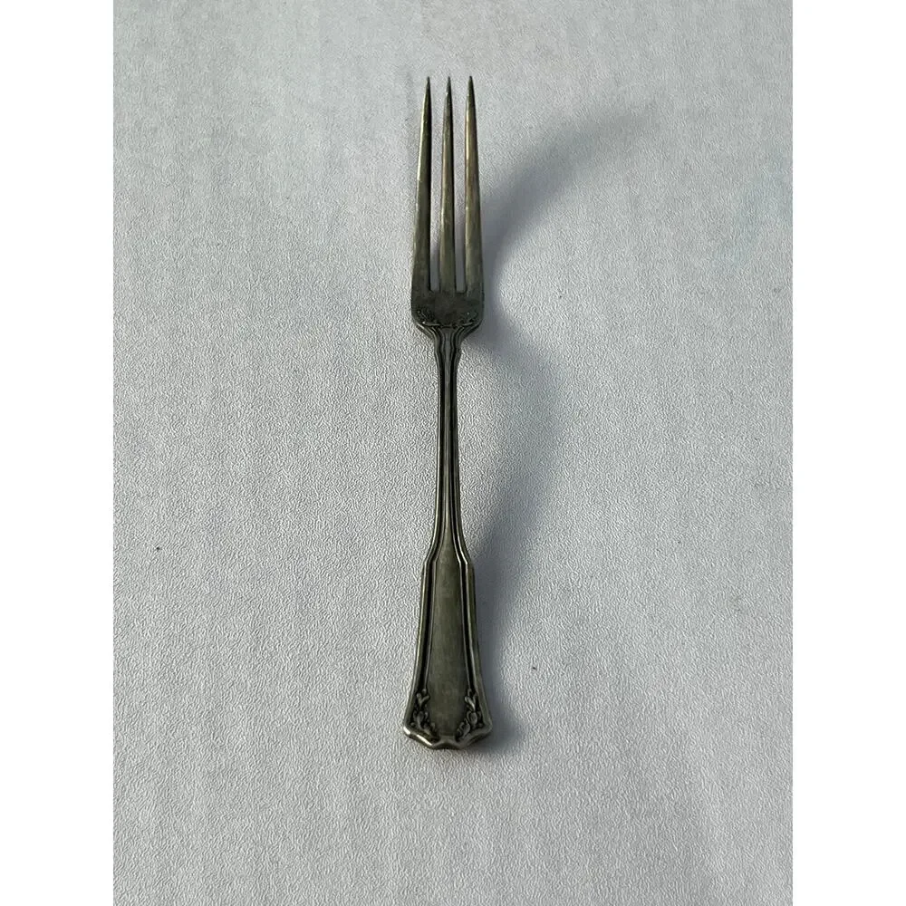 Antique 1881 Rogers Silverplate Cocktail Pickle Olive Fork